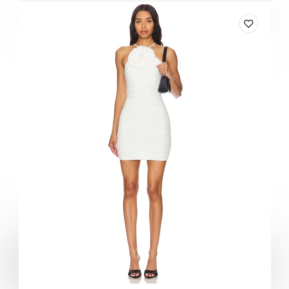 Revolve Mila dress in Gardenia AFRM